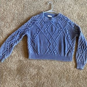 Blue dainty hooligan sweater